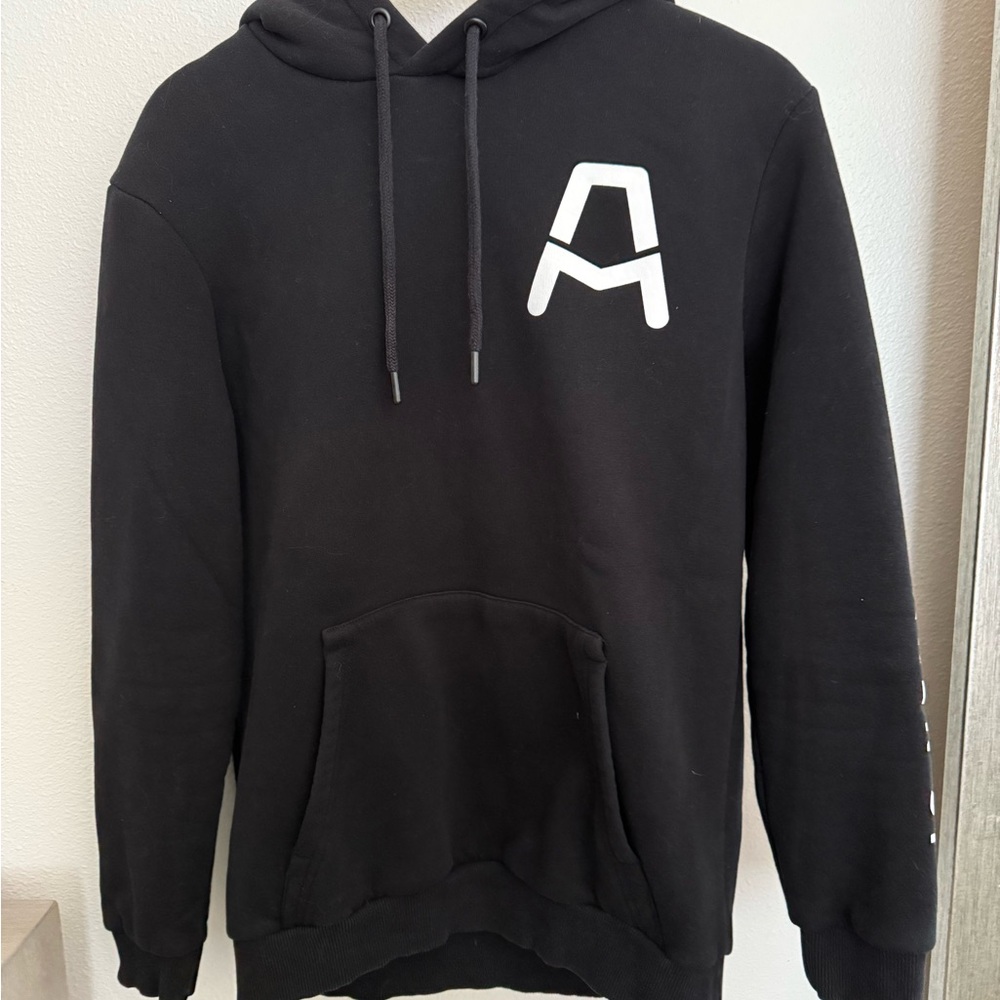Indy car McLaren ARROW Black Hoodie with White Logo
